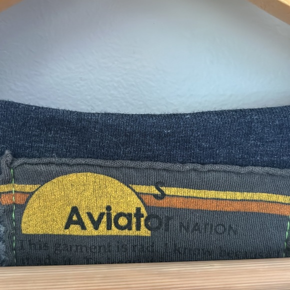 Aviator Nation cropped sweatshirt - Picture 2 of 2